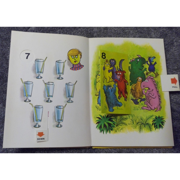 Vintage Sesame Street Pop-Up - The Counting Book. Paper Engineering by Ib Penick - Picture 7 of 8